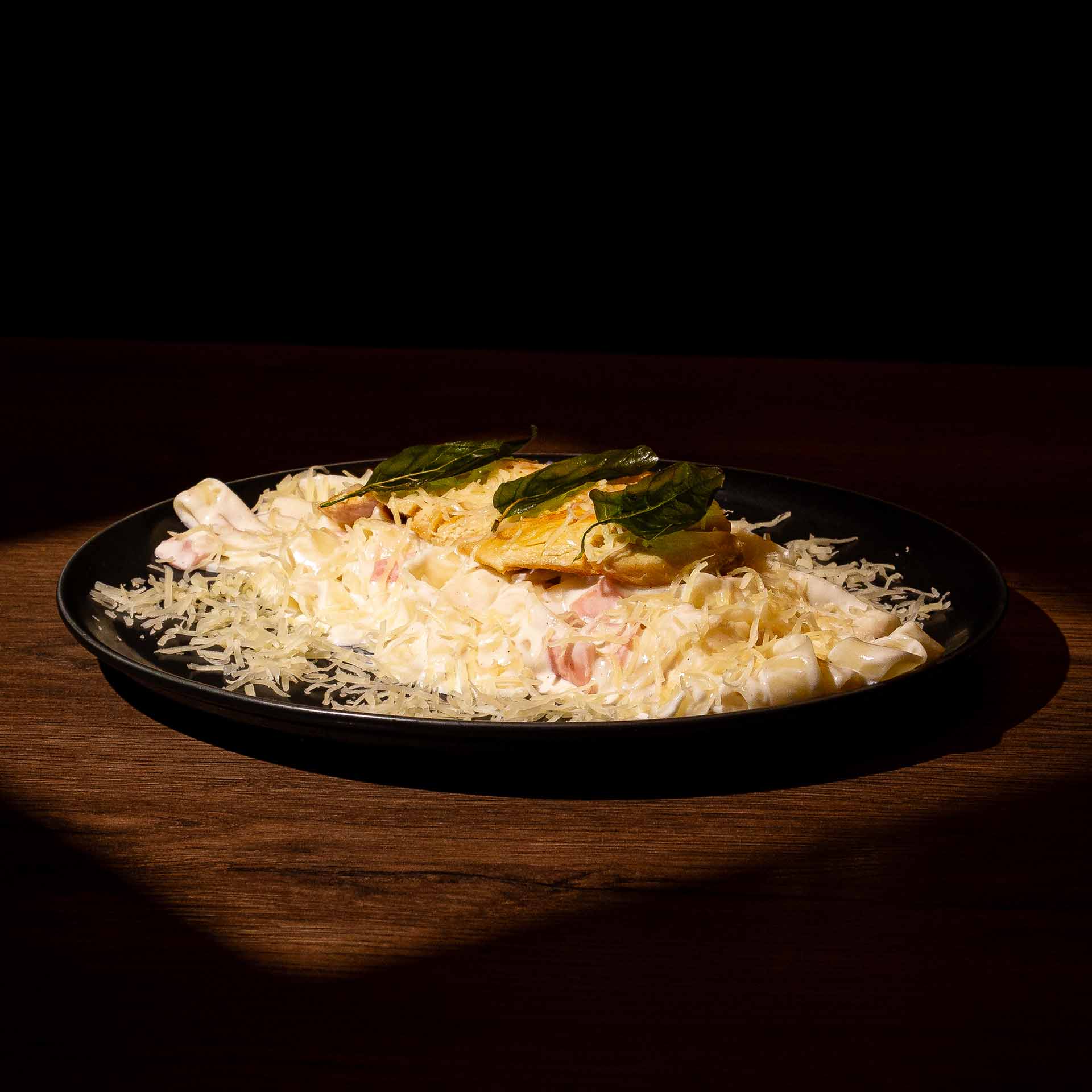 Comprar TAGLIATELLE A LA CREMA CON POLLO GRILLADO en tienda online